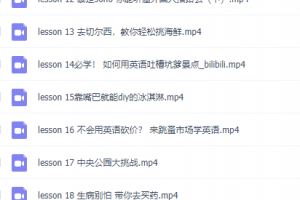 番茄英语软件讲义视频课程下载,教你如何熟练使用英语